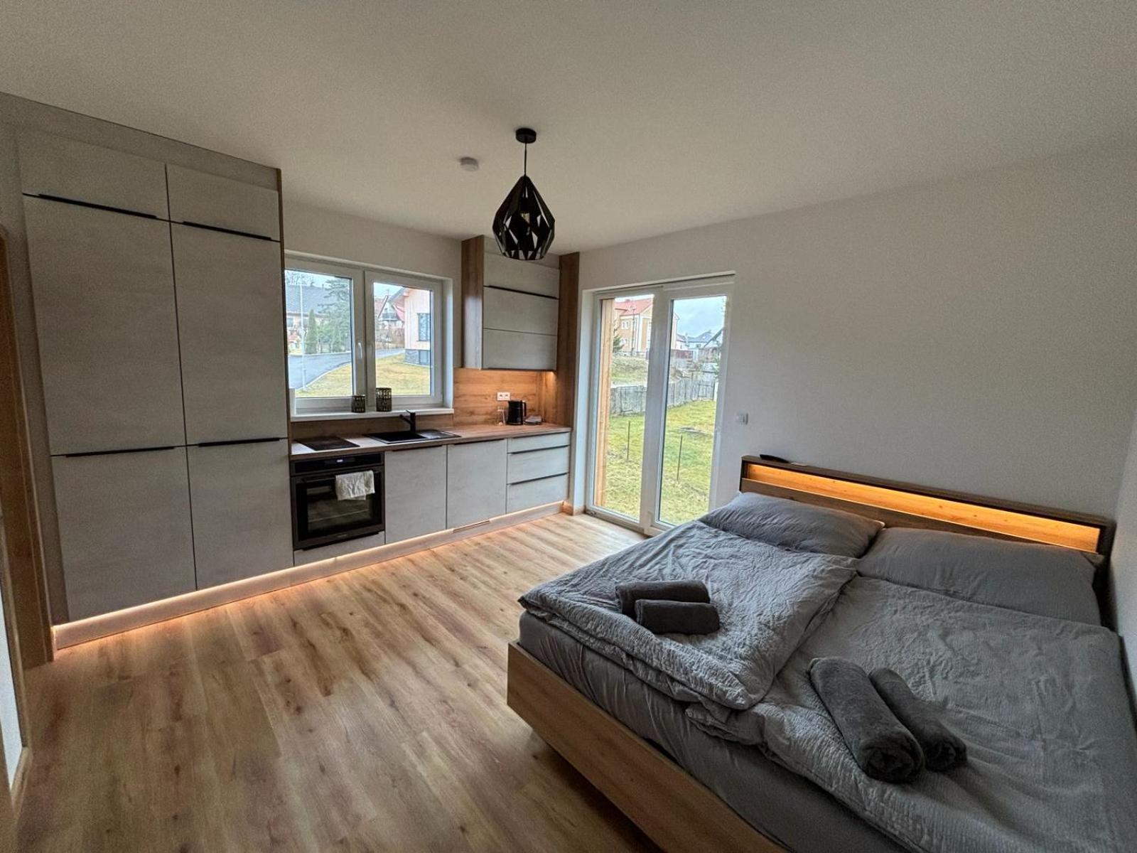 Apartmany U Plaze Lipna - Male Lipno Černá v Pošumaví Dış mekan fotoğraf
